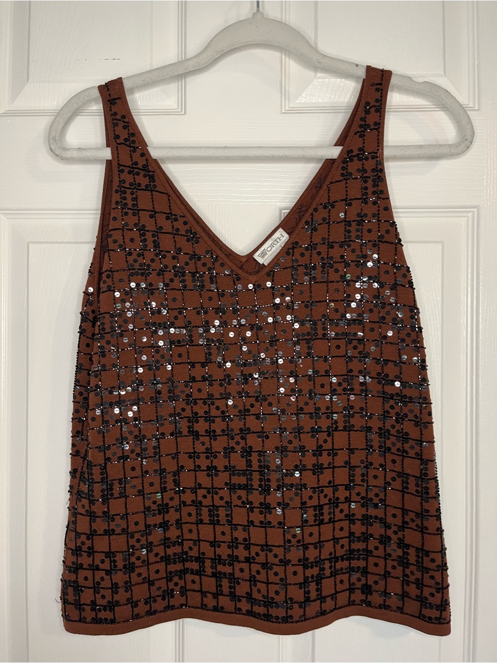 Worth tank beaded top